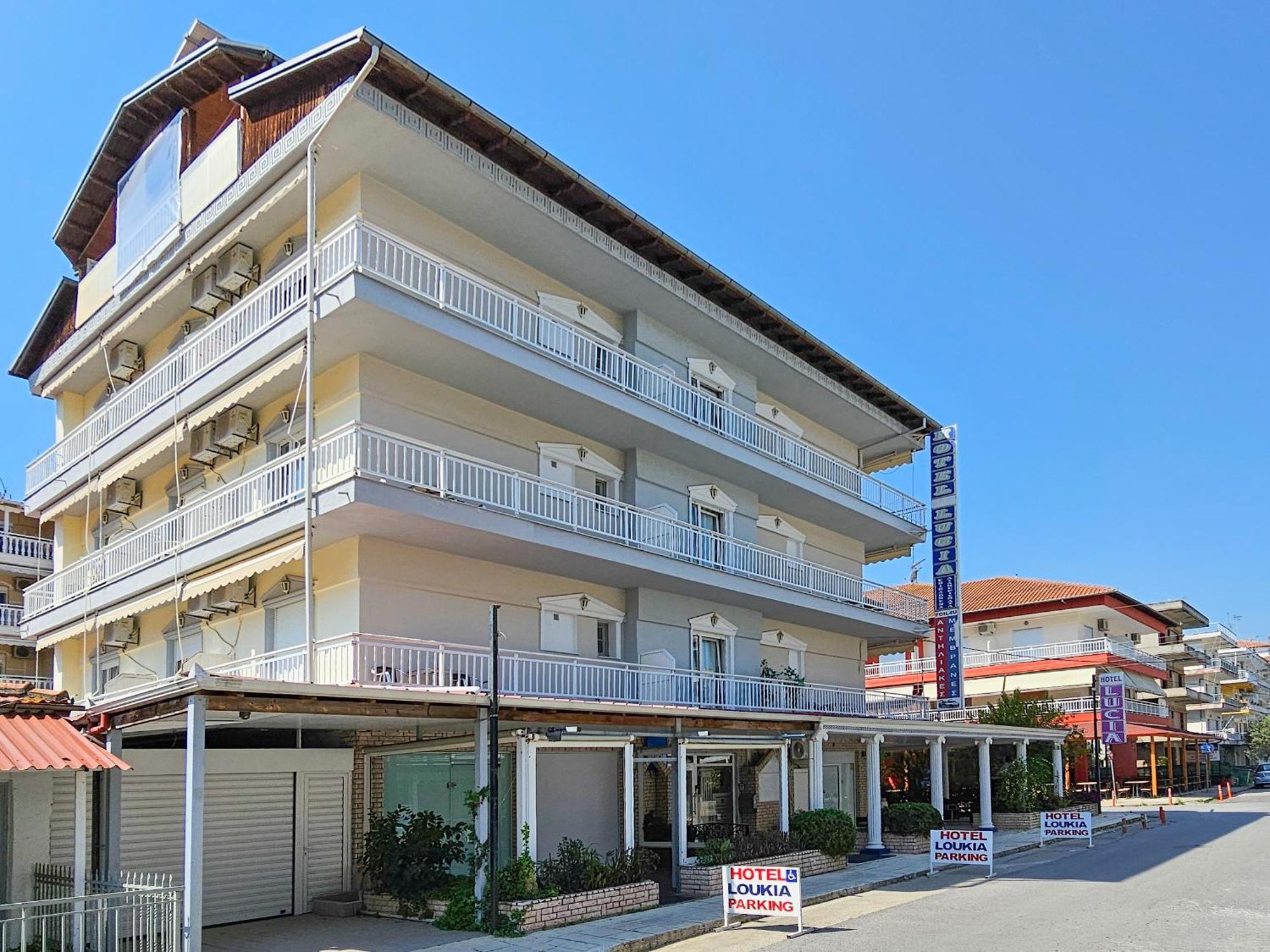 Lucia Hotel Paralia Εξωτερικό φωτογραφία